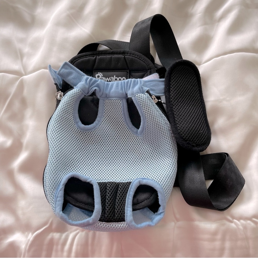 Pawaboo Pet Backpack, Adjustable Pet Front Cat Dog Backpack Travel Bag